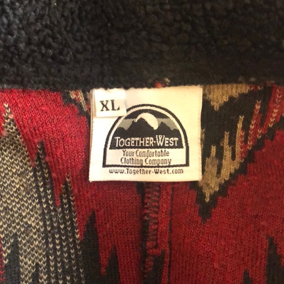 Together West zip up coat lightweight XL - Picture 4 of 4